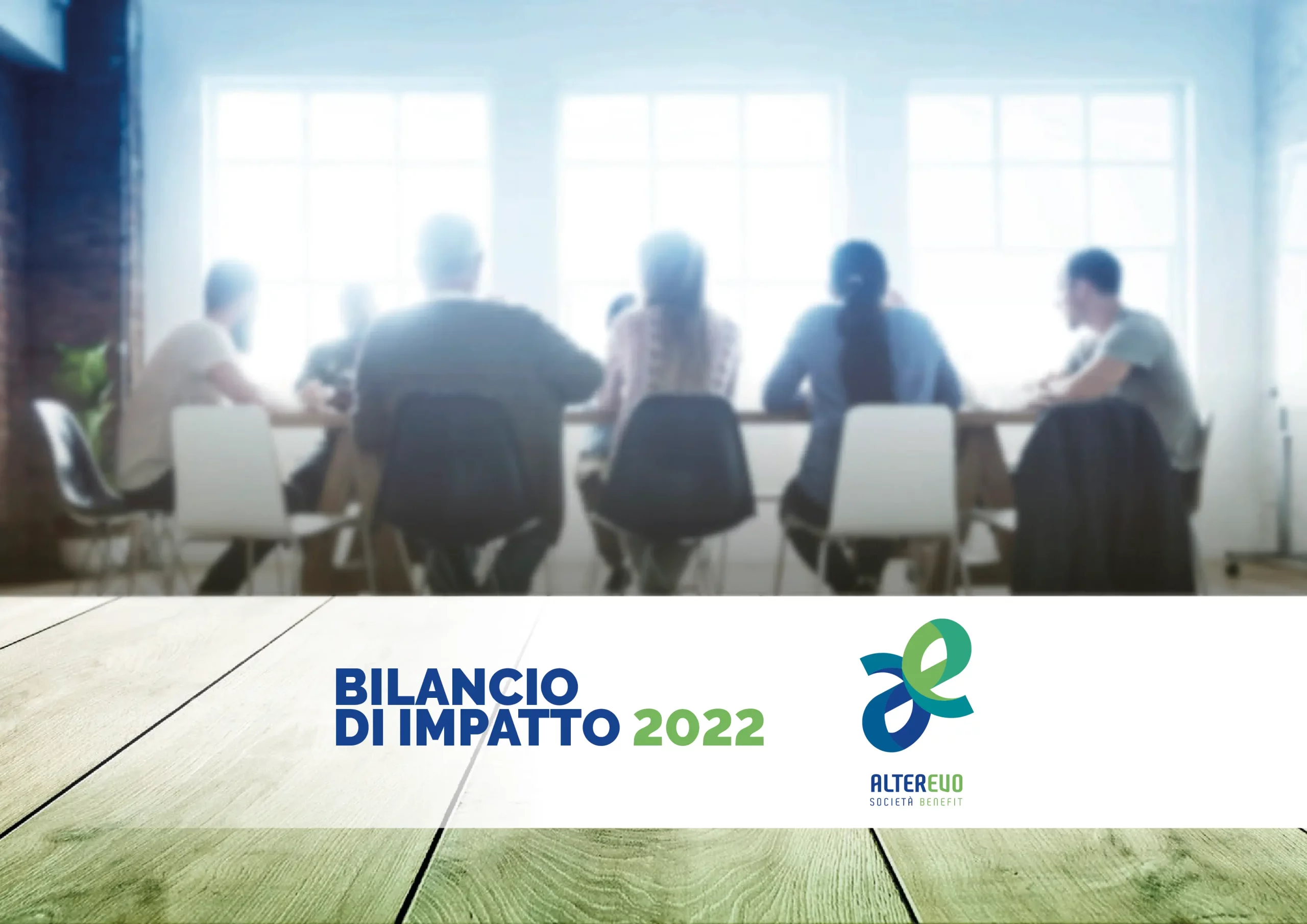Copertina bilancio impatto 2022
